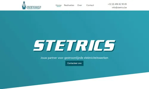 Sample of the Home Page